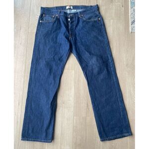 Vintage 90's Levi's 501 XX W36 X L30 Button Fly Jeans Dark Wash